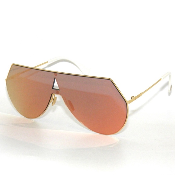 Fendi Eyeline 0193/S 000 0J Rose Gold Sunglasses - Picture 2 of 6